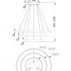 Rippvalgusti Rim MOD058PL-L100BS3K - Image 6