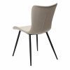 medusa chair cashmere art leather w black metal legs 100600909 05 back angle scaled