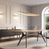 wall lamp metal integrated led direct and indirect light above and below 2 05003