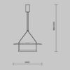 Rippvalgusti Ambience MOD280PL L30B3K 2