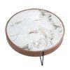 2138 mesa centro marmol nogal coffee table angel cerda 4D1