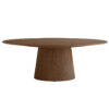 1013 mesa comedor ovalada nogal dining table angel cerda 1