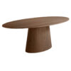 1013 mesa comedor ovalada nogal dining table angel cerda 3