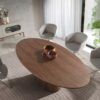 1013 mesa comedor redonda nogal dining table angel cerda g
