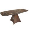 1113 mesa comedor extensible marmol acero dining table angel cerda 1P