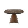 1113 mesa comedor extensible marmol acero dining table angel cerda 3F