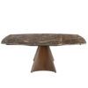 1113 mesa comedor extensible marmol acero dining table angel cerda 4