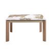 1118 mesa comedor extenisble marmol nogal dining table 3F