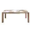 1118 mesa comedor extenisble marmol nogal dining table 4