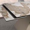 1124 mesa comedor extensible marmol acero dinning table angel cerda cD1