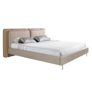 7154 cama polipiel tela acero cromado bed angel cerda 1P