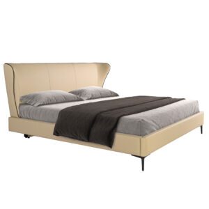 7157 cama polipiel crema acero bed angel cerda 2