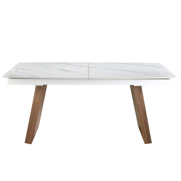 1134 mesa comedor extensible marmol nogal dining table angel cerda 3F