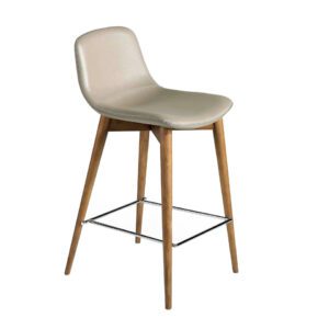 4044 taburete polipiel vison nogal stool angel cerda 1