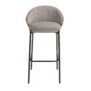 4127 taburete tela gris acero negro stool angel cerda 4F Copy