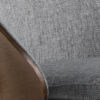 4127 taburete tela gris acero negro stool angel cerda 6D2 Copy