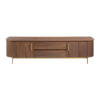 3227 mueble TV nogal acero dorado TV stand angel cerda 2