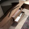 3227 mueble TV nogal acero dorado TV stand angel cerda d