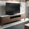 Mueble tv stand tapa porcelanico madera DM nogal diseno moderno 3083 315 F Angel Cerda 001