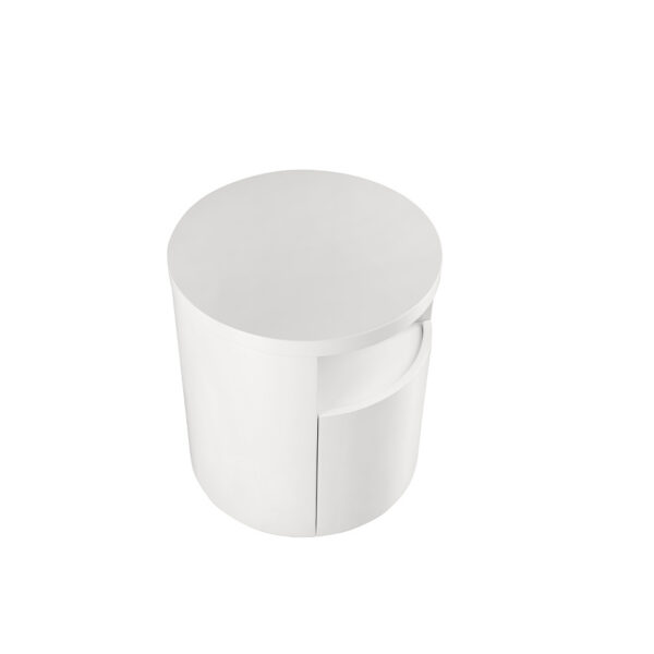 7006 mesita noche redonda blanca bedside table angel cerda 4