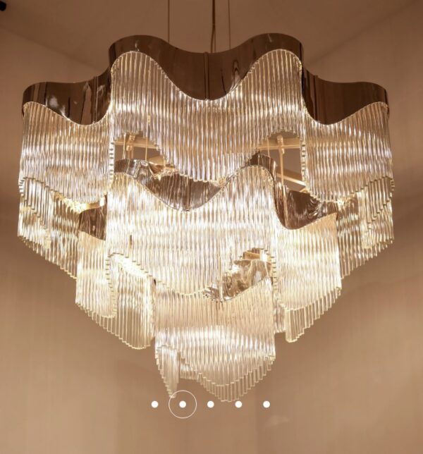 Rippvalgusti Flow Chandelier