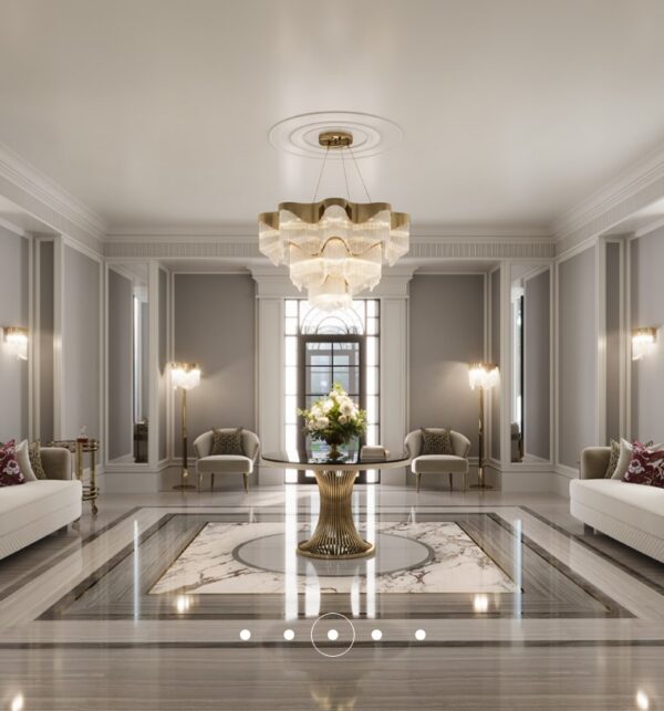 Rippvalgusti Flow Chandelier