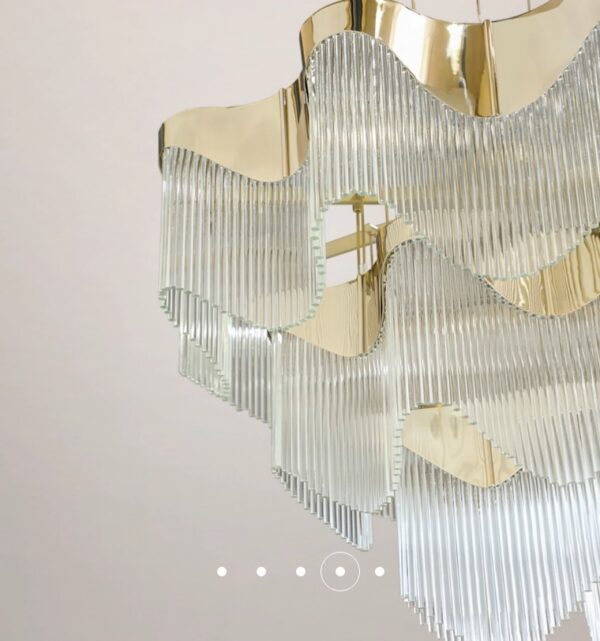 Rippvalgusti Flow Chandelier