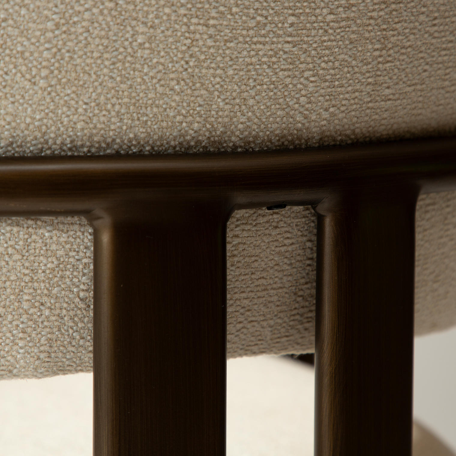 duct armchair simply beige boucle w antique brass legs 100920950 08 detail3