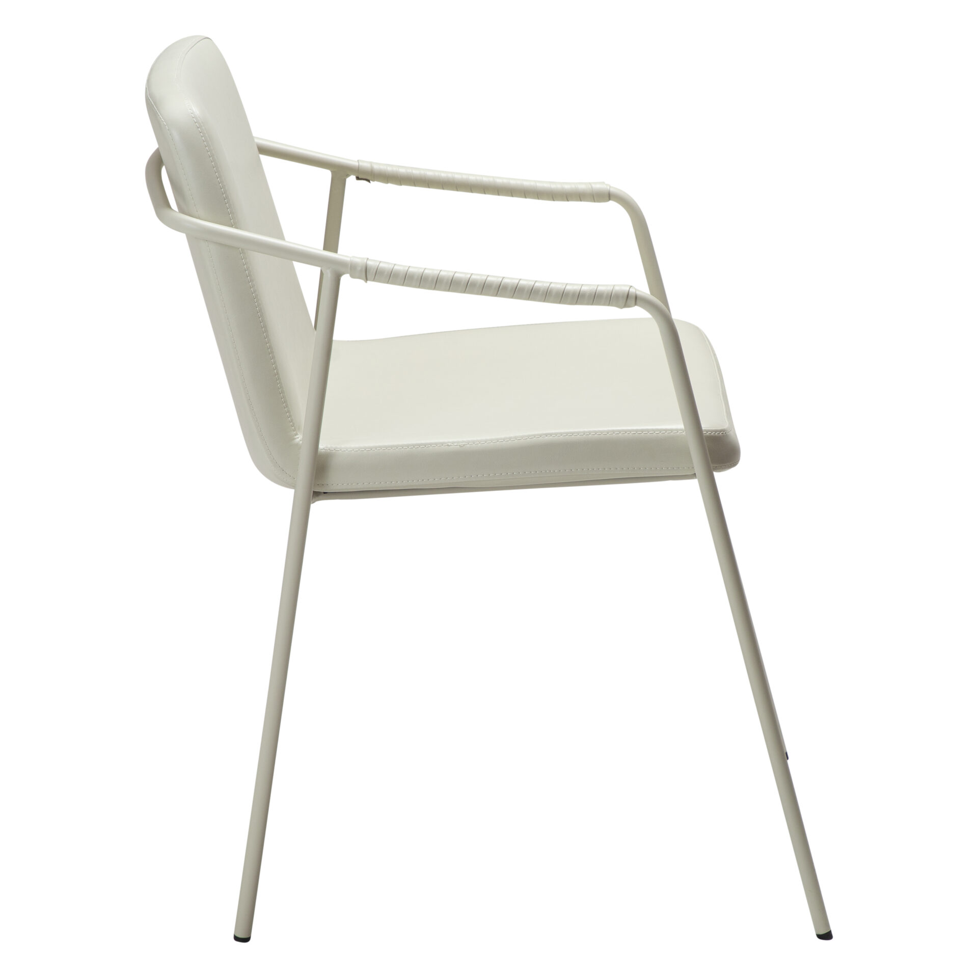 boto armchair bone white art leather w bone white metal legs 100310313 03 profile scaled 1.jpg