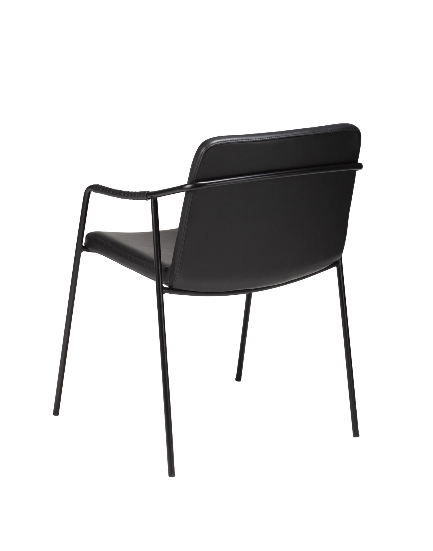 boto chair vintage black art leather w black legs 100310300 back scaled 1.jpg