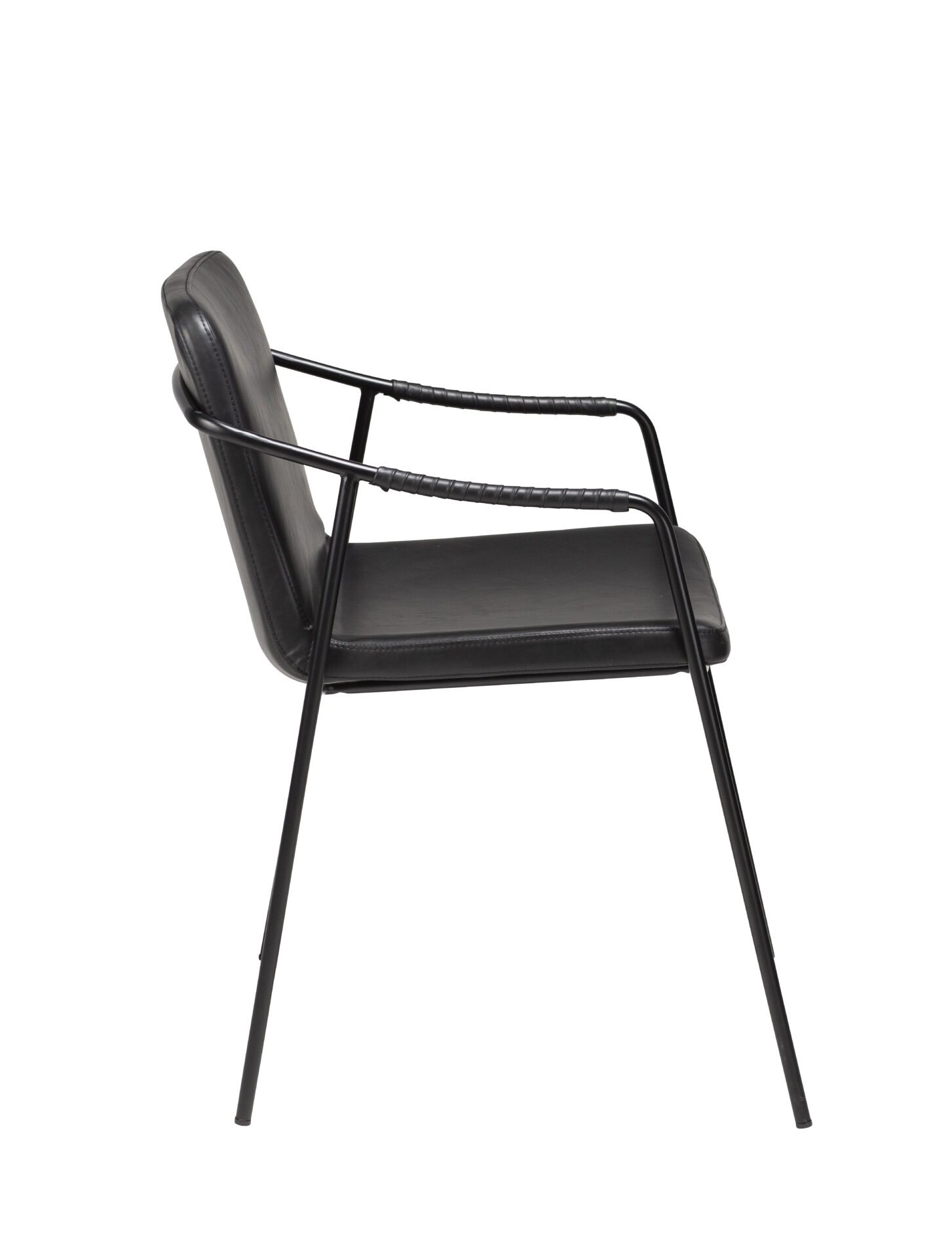 boto chair vintage black art leather w black legs 100310300 profile scaled 1.jpg