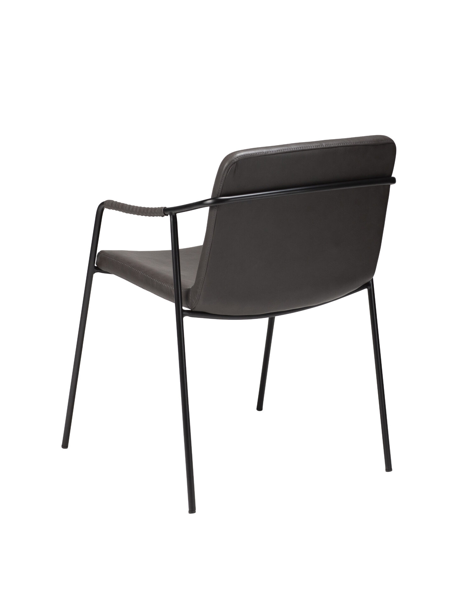 boto chair vintage grey art leather w black metal legs 100310302 back scaled 1.jpg