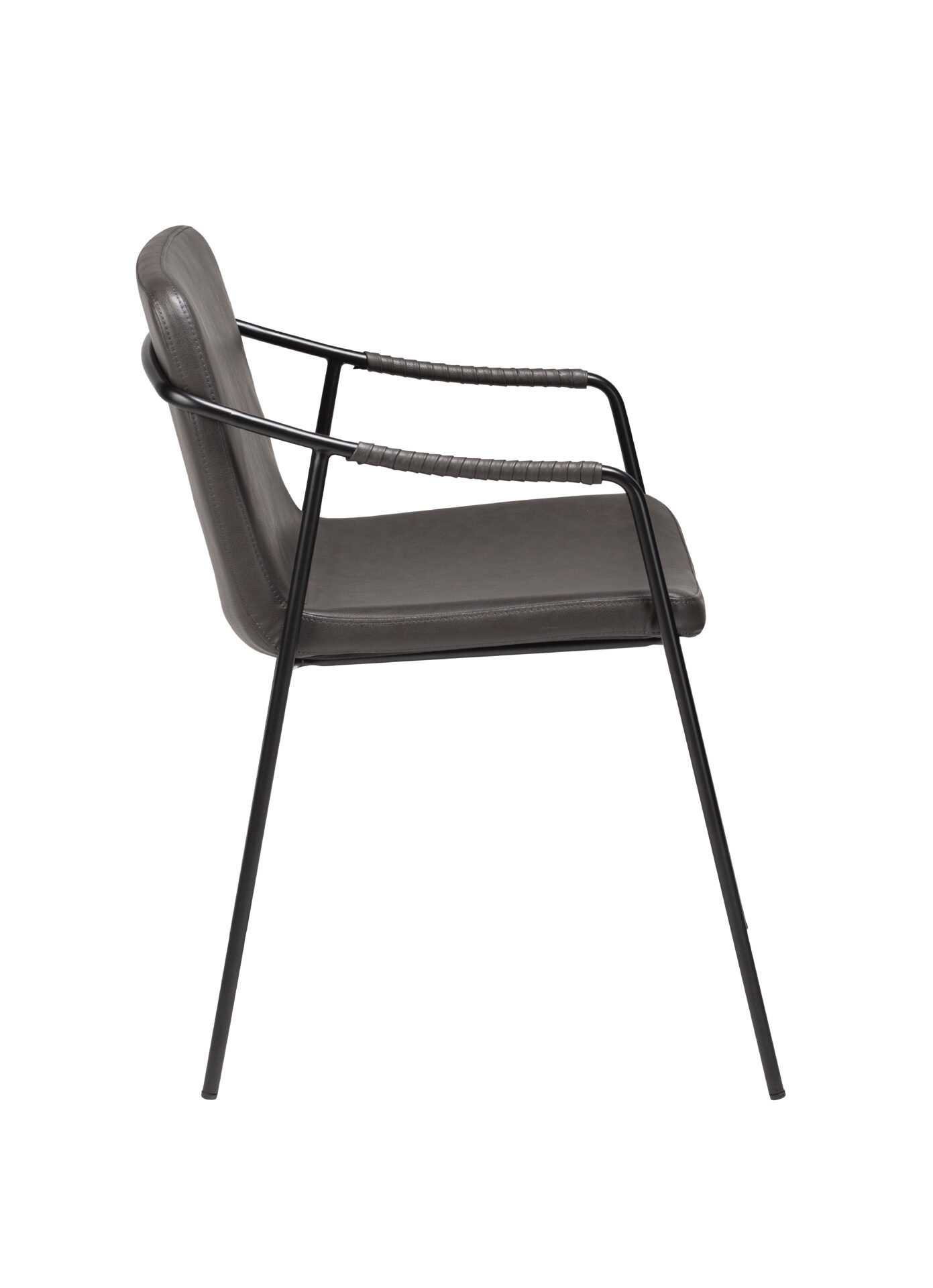 boto chair vintage grey art leather w black metal legs 100310302 profile scaled 1.jpg