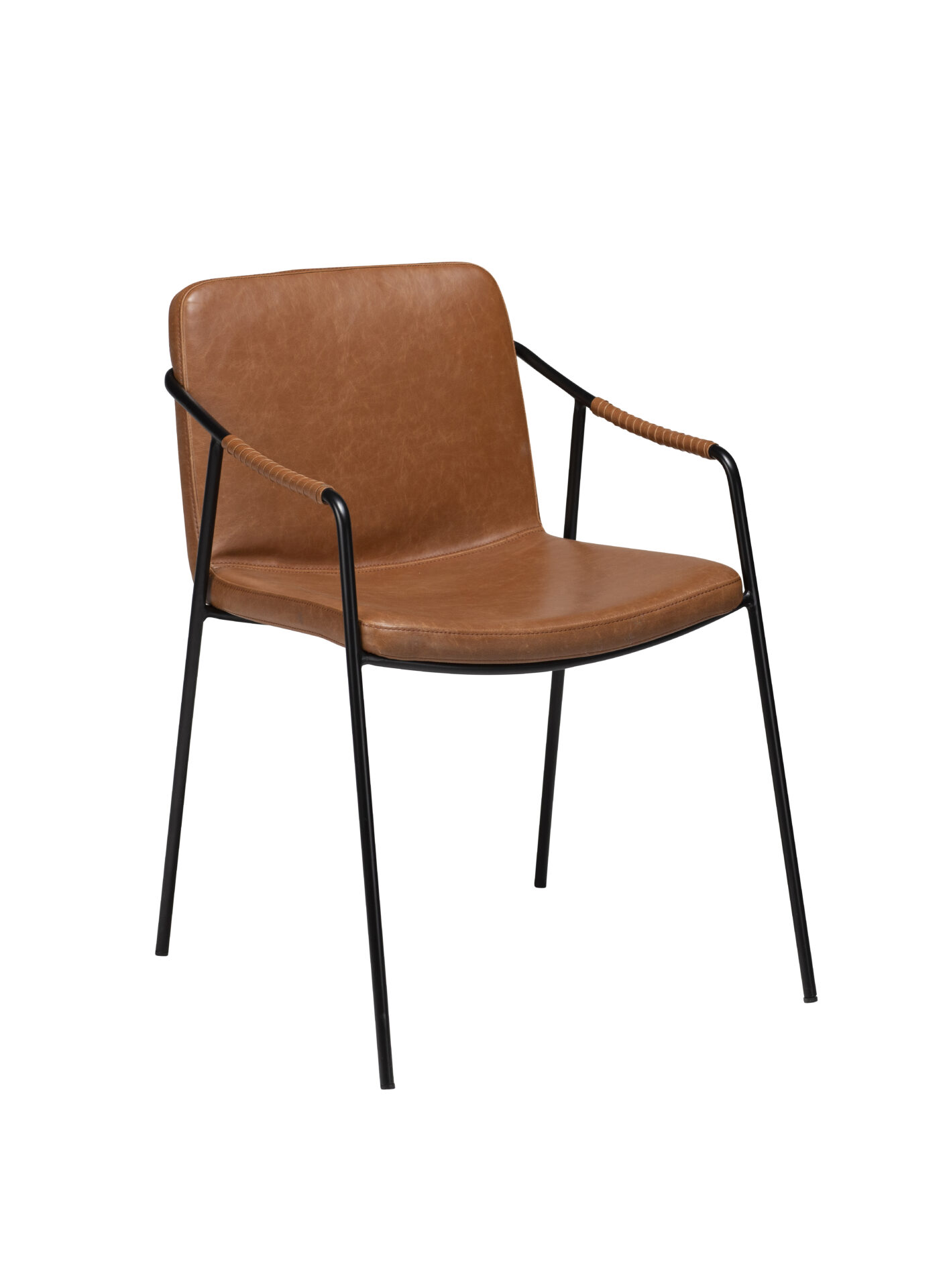 boto chair vintage light brown art leather w black metal legs 100310301 01 main 2 scaled 1.jpg
