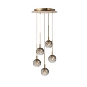 Rippvalgusti 5 Light Cluster Indi